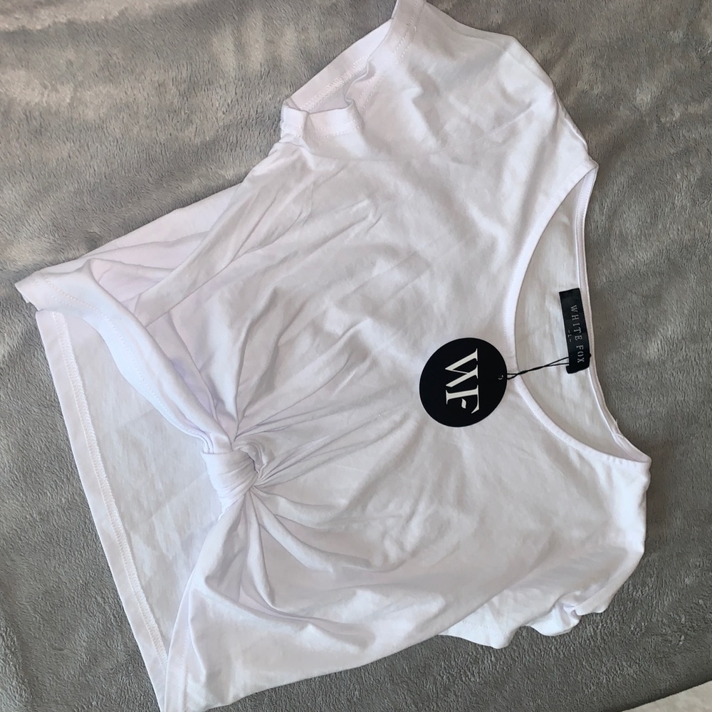 White fox boutique crop